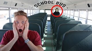 HACKER TRAPPED ME in ABANDONED SCHOOL BUS  IRL (Escape Room Challenge and Mystery Clues)