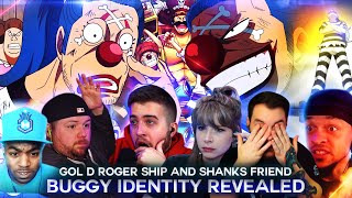 Buggy Identity Revealed ! Gol D Roger Ship and Shanks Friend ! Reaction Mashup