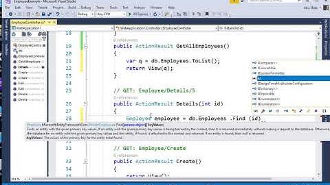 Asp.Net Nvc Core CRUD (Create, Read, Update, Delete)