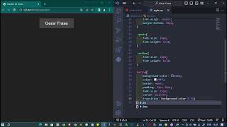 "Desenvolva Seu Próprio Gerador de Frases: HTML, CSS e JavaScript em Ação!" screenshot 5