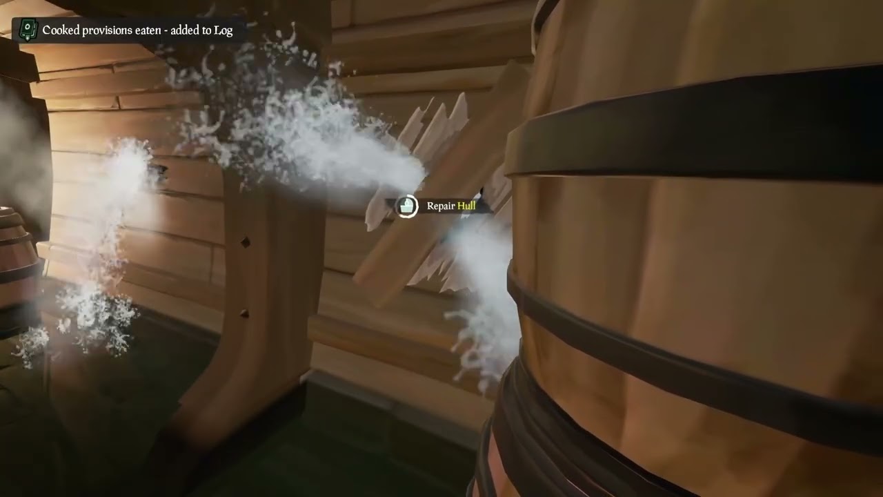 we had 9 planks left. Then we had an idea