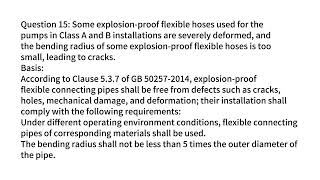 Summary of Common Issues in On-site Inspection of Explosion-proof Electrical Equipment（5）