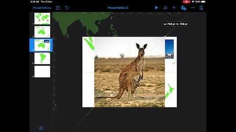 Creating an Interactive World Map on Keynote