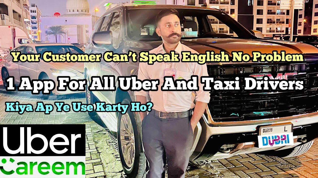 Best App For Uber And Taxi Drivers in UAE Language Translator For