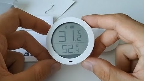 Xiaomi Mijia bluetooth Temperature Humidity Sensor LCD Screen Digital Thermometer from Banggood