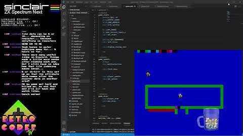 ZX Spectrum Next Game Dev - Z80n - Finally fixed our tile data. The code was fine all along!
