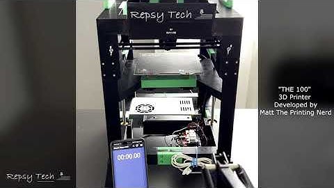Benchy under 10min? #The100 3D Printer