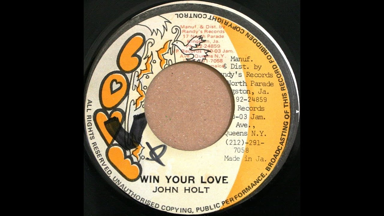John Holt - Win Your Love (1976 age29) - YouTube