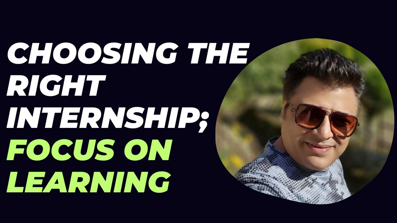 Internship Advice: Learning Over Earnings