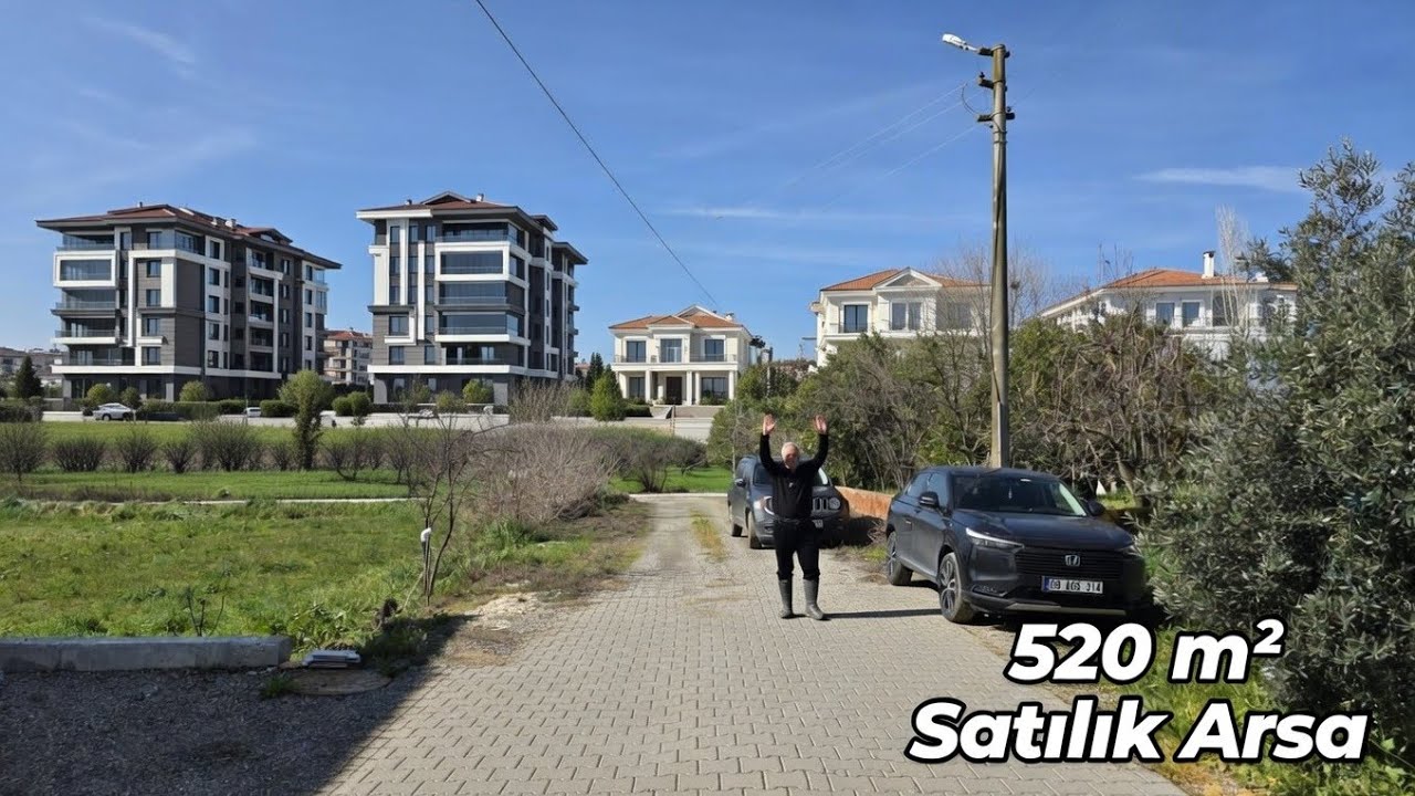 AYDIN'DA SATILIK 520 MK ARSA İMARA AÇIK SORUNSUZ HEMEN İNŞAAT YAPABİLİRSİNZ AYNI GÜN TAPU
