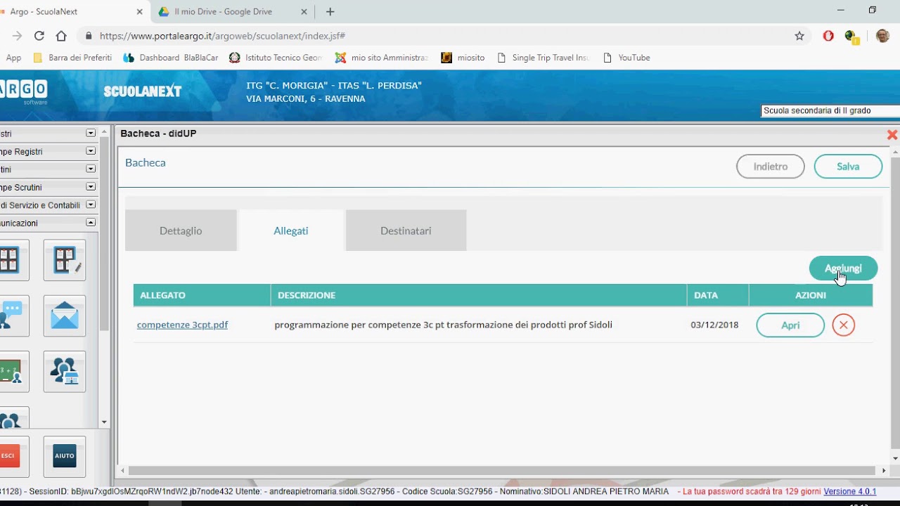 Tutorial condivisione programmazioni su Argo - YouTube