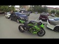 Замер разгона / гонка kawasaki zx10 VS BMW S1000RR VS Yamaha R1 / Ducati Pinigale v4S motovlog