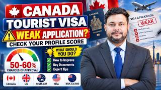 Canada Tourist Visa: Check Your Profile BEFORE Applying (Profile Assessment Tool for Weak Profile)