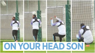 STERLING IN GOAL | Training after FA Cup win