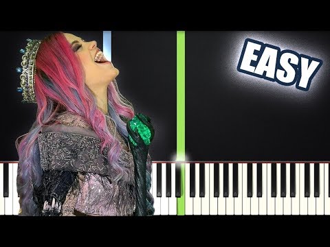 queen-of-mean---sarah-jeffery-(descendants-3)-|-easy-piano-tutorial-by-betacustic