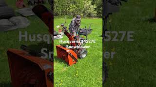 Husqvarna 14527E Snowblower | Test for Auction #husqvarna #Snowblower www.hueckmanauction.com