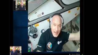 Paul talks to Astronaut Luca Parmitano