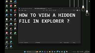 View Hidden Files in Windows Explorer | SBO | WINDOWS EXPLORER | #parttimejob #earnmoneyonline #sbo