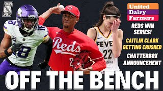 Cincinnati Reds Take win Series! Justin Jefferson! Caitlin Clark! | OTB Presented By UDF 6-3-24