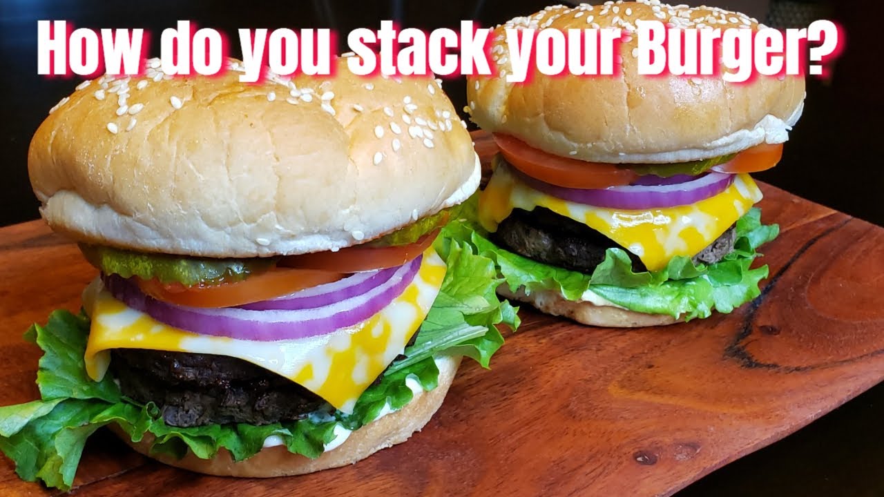 ASSEMBLING A BURGER YouTube