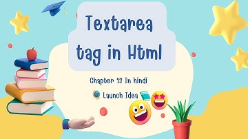 📘 #13 textarea tag in html in Hindi | html Full Course in Hindi 📘