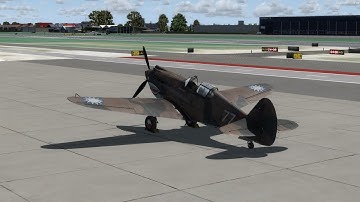 a2a P-40 tutorial; pre-flight - startup - taxi ( PART ONE )