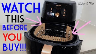 Best UNBOXING Philips Airfryer XXL Premium Collection Black HD9861\/99 with Smart Sensing Technology