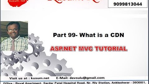 Part 99- What is a CDN || ASP.NET MVC, WEB API, BOOTSTRAP,JQUERY