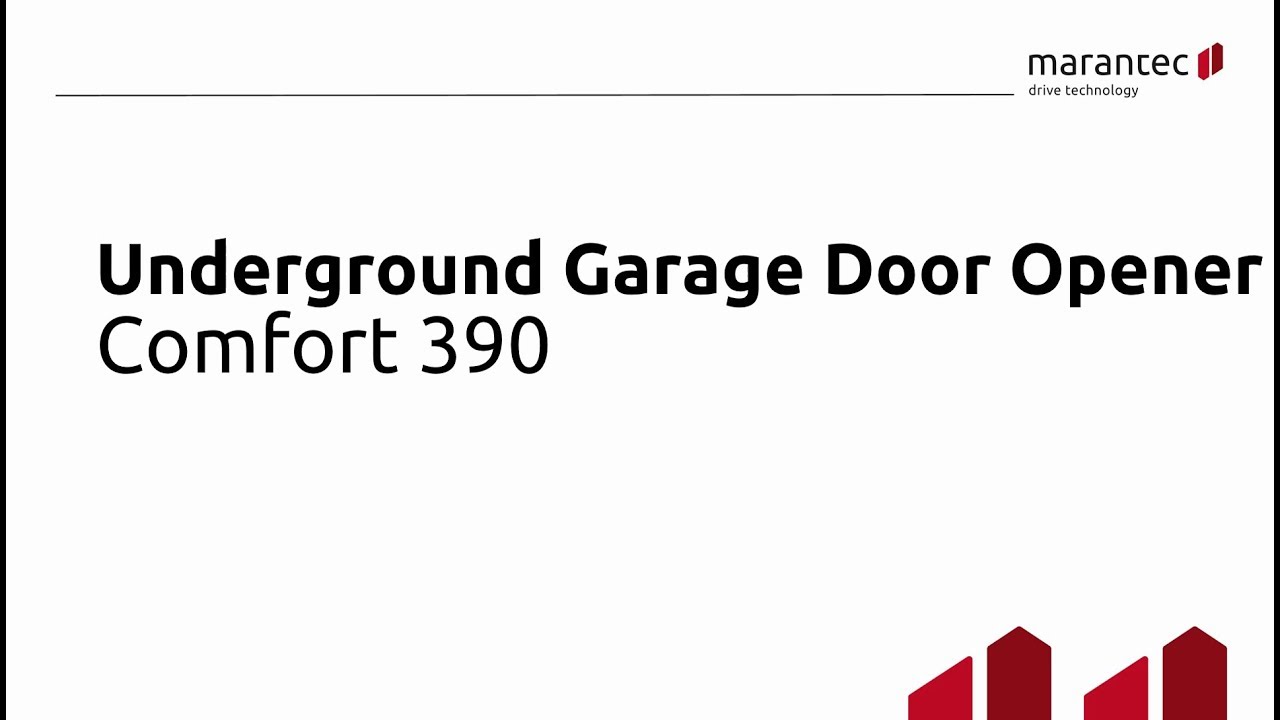 Marantec | Comfort 390 (EN)