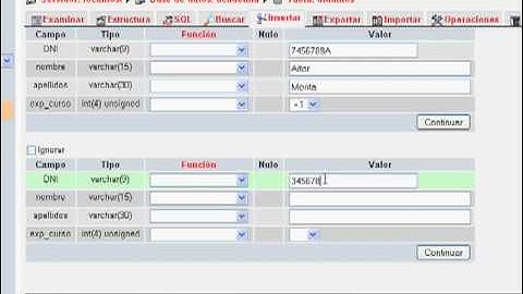 Tutorial PhpMyAdmin (6/7)