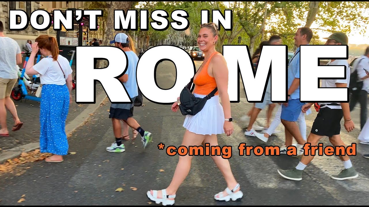 First Time in Rome? Here's Exactly What to Do - YouTube