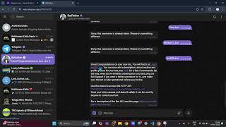 Telegram Bot using node.js
