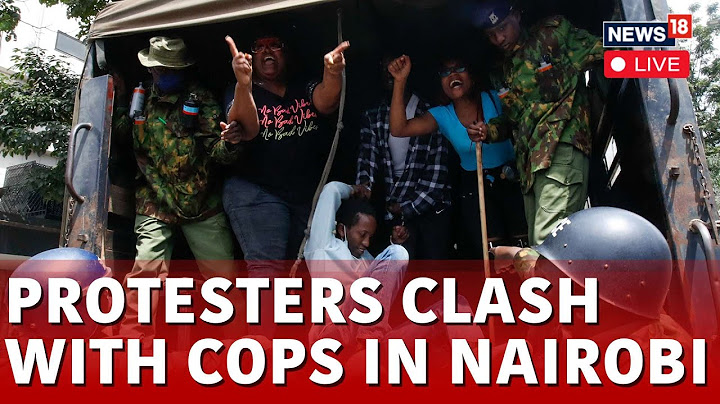 Kenya News | Anti-Finance Bill Protesters Clash With Police In Nairobi Live | Kenya Protest Today