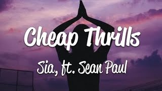 Sia ft Sean paul -- Cheap Trills (lyrics)