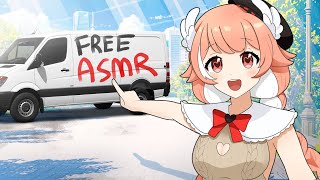 FREE ASMR in my van