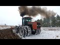 Plowing a Snow Covered Field near Arcanum Ohio