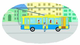 Coloriamo Insieme  - Mezzi di Trasporto Pubblico in Città! Autobus | Cartoni per Bambini screenshot 1