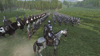 1000 Gondorian Soldiers vs 1000 Uruk-hai of Isengard – (LOTR Mod – Mount &amp; Blade 2)