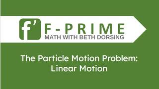 The Particle Motion Problem