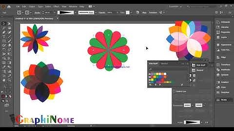 Stroke Techniques to Create Flower Patterns, Geometric Shapes, Flower Patterns in  Illustrator
