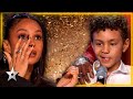 Dreams come true brave young boy wins the golden buzzer in a heartbreaking audition
