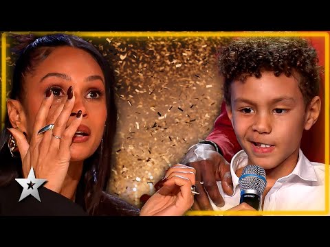 Dreams Come True! BRAVE Young Boy Wins the Golden Buzzer in a HEARTBREAKING Audition!