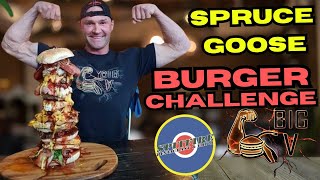 Spitfire Restaurant's "Spruce Goose" Burger Challenge
