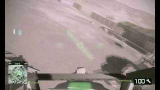 Battlefield Bad Company 2 AH-64 Apache Low Flying