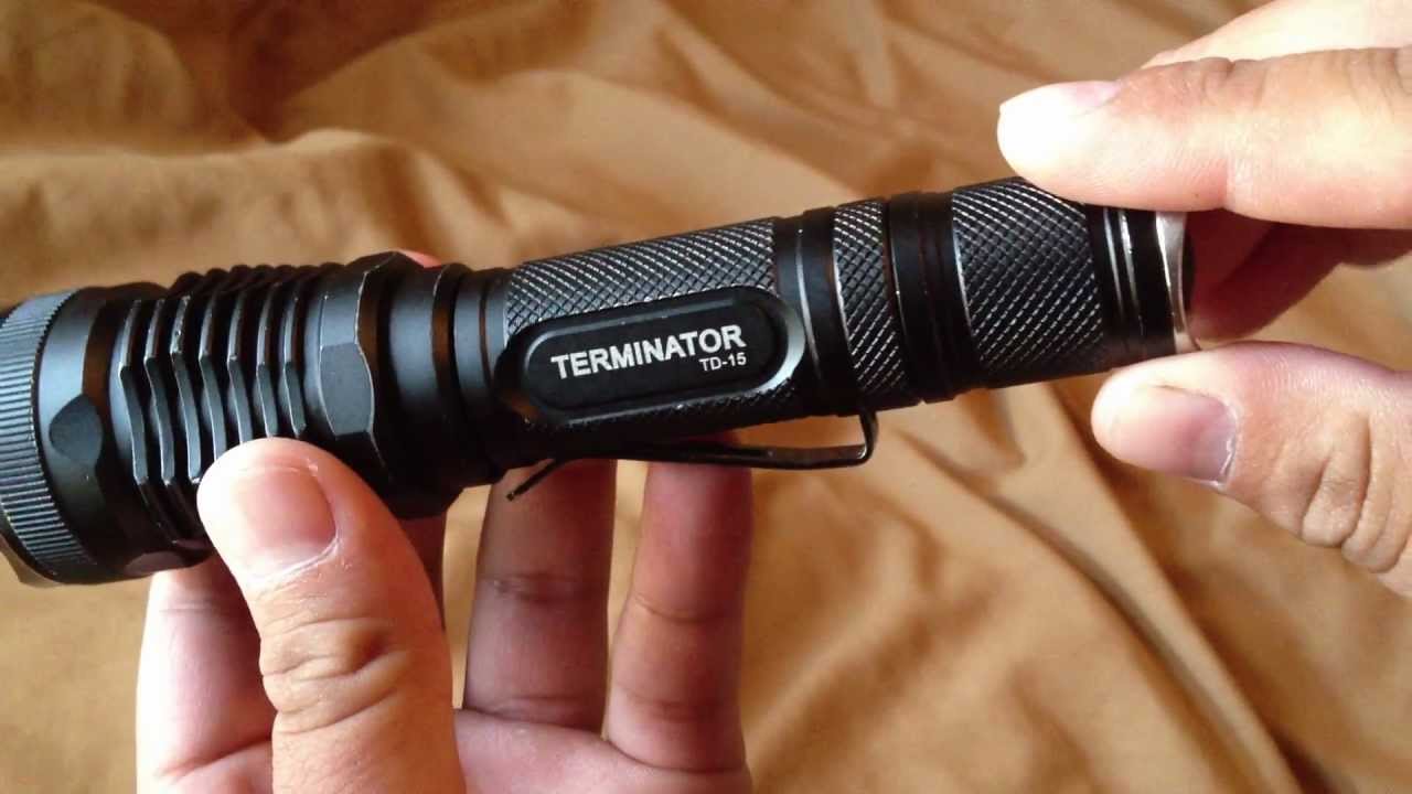 Lumintop Terminator TD15 Tactical Flashlight - 247 Outdoor