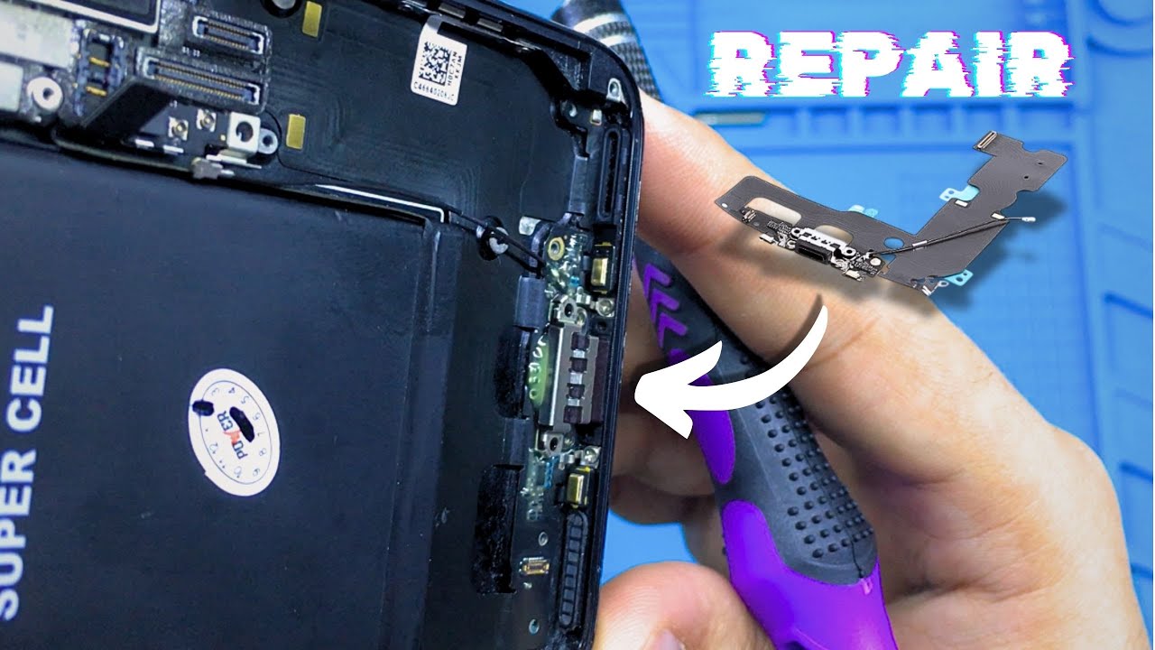 How to Replace the Charging Port on Your iPhone – Lightning Connector ...