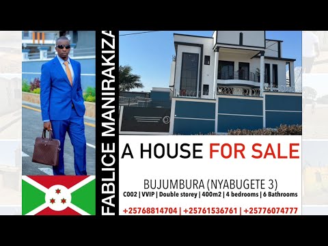 Inzu Nziza Cane Ya VVIP Iragurishwa Na Fablice House For Sale In Nyabugete 3 
