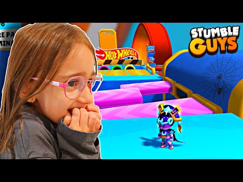 😱 GALAjuega Face your FEAR in STUMBLE GUYS!! 😱 AND WIN on ALL CAR MAPS!