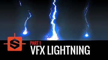 How to Realtime - VFX / Lightning Texture TUTORIAL PART 1 Using Substance designer