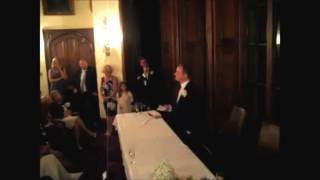 Best Man Speech - George and Jo - Oct 2014